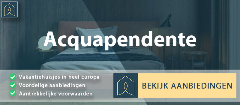vakantiehuisjes-acquapendente-lazio-vergelijken