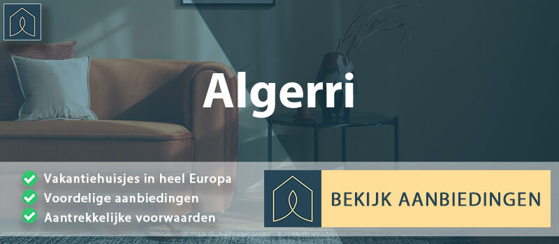 vakantiehuisjes-algerri-catalonie-vergelijken