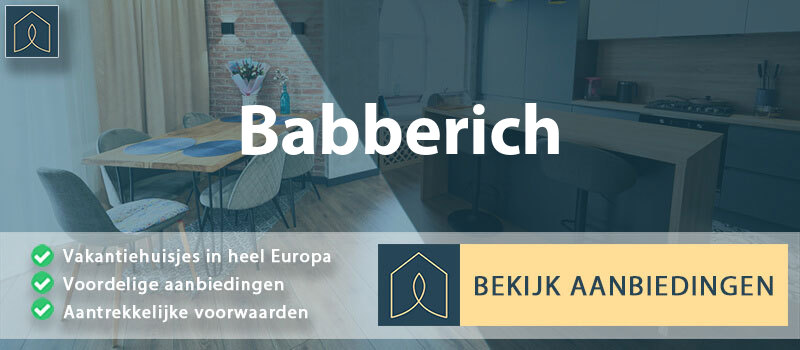 vakantiehuisjes-babberich-gelderland-vergelijken