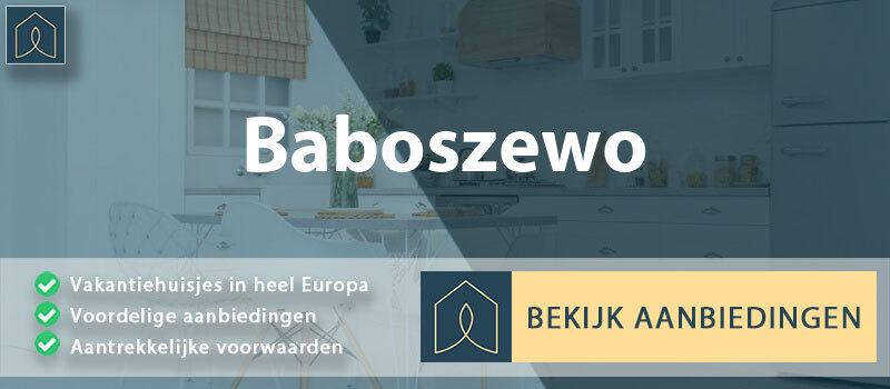 vakantiehuisjes-baboszewo-mazovie-vergelijken