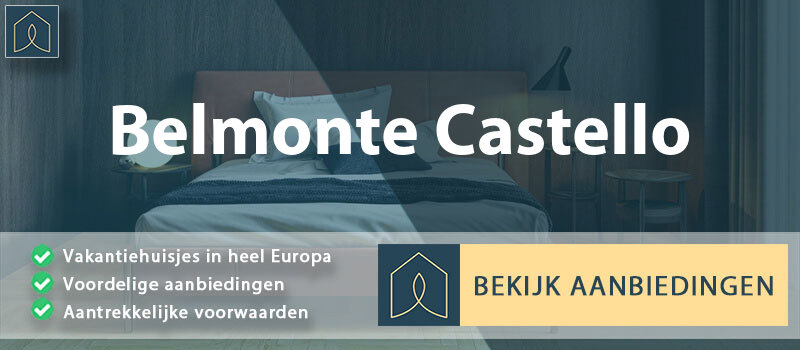 vakantiehuisjes-belmonte-castello-lazio-vergelijken