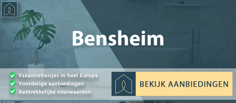 vakantiehuisjes-bensheim-hessen-vergelijken