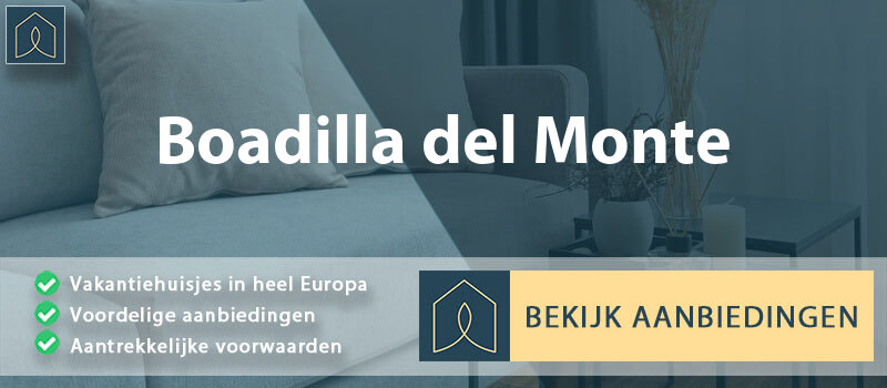vakantiehuisjes-boadilla-del-monte-madrid-vergelijken