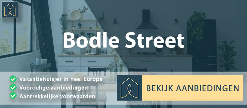 vakantiehuisjes-bodle-street-engeland-vergelijken