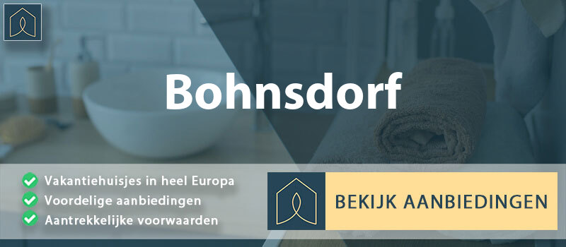 vakantiehuisjes-bohnsdorf-berlijn-vergelijken