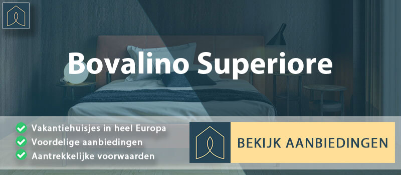 vakantiehuisjes-bovalino-superiore-calabrie-vergelijken