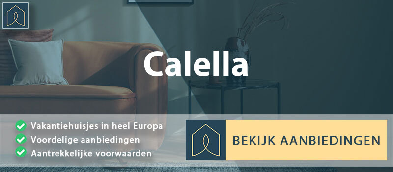 vakantiehuisjes-calella-catalonie-vergelijken