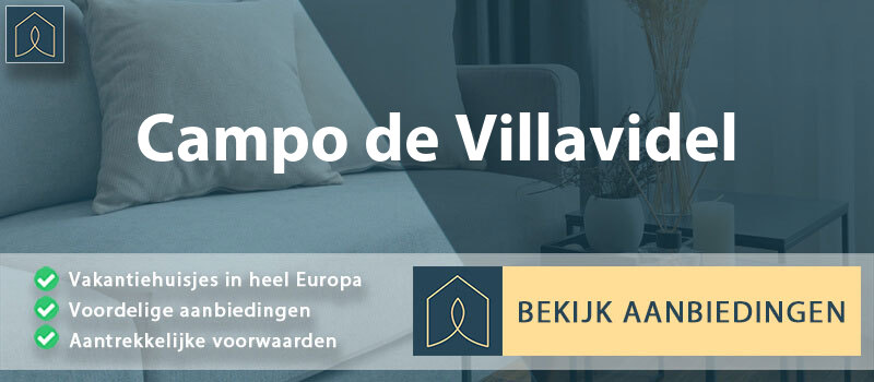 vakantiehuisjes-campo-de-villavidel-leon-vergelijken