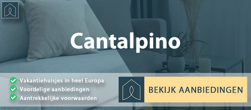 vakantiehuisjes-cantalpino-leon-vergelijken