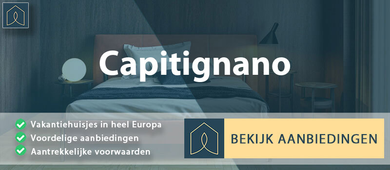 vakantiehuisjes-capitignano-campanie-vergelijken