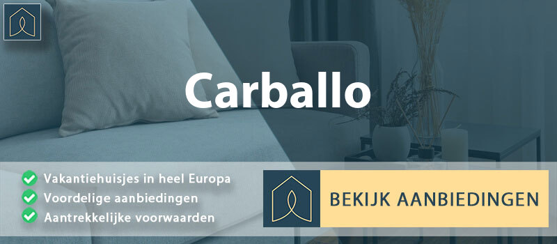 vakantiehuisjes-carballo-galicie-vergelijken