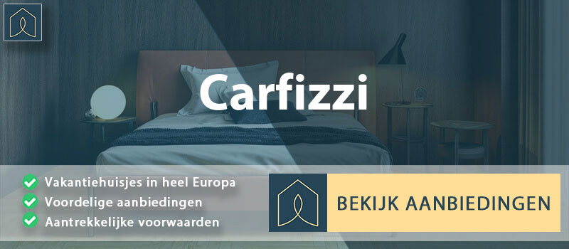 vakantiehuisjes-carfizzi-calabrie-vergelijken