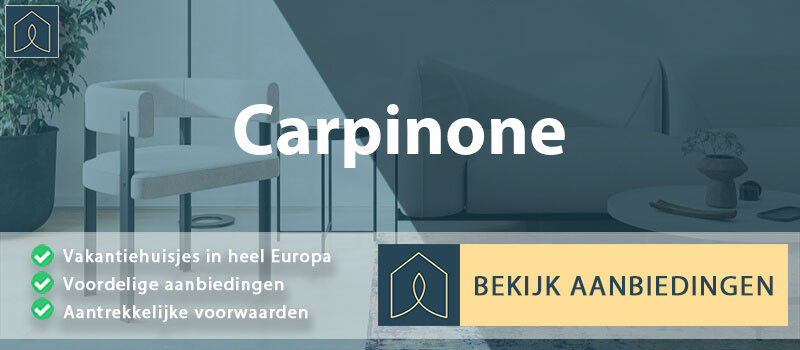 vakantiehuisjes-carpinone-molise-vergelijken