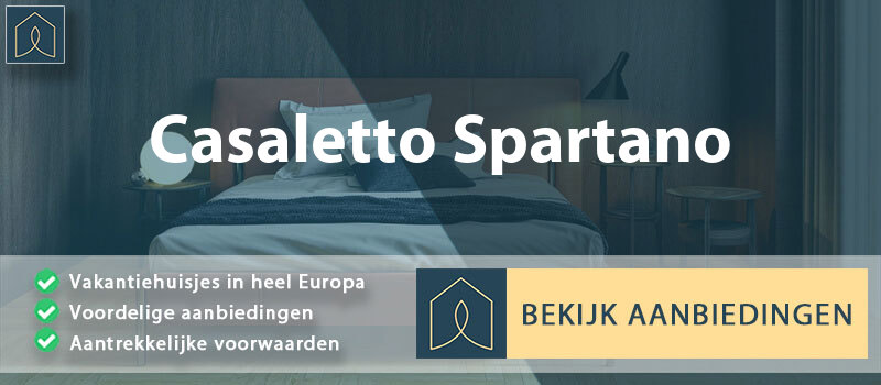 vakantiehuisjes-casaletto-spartano-campanie-vergelijken