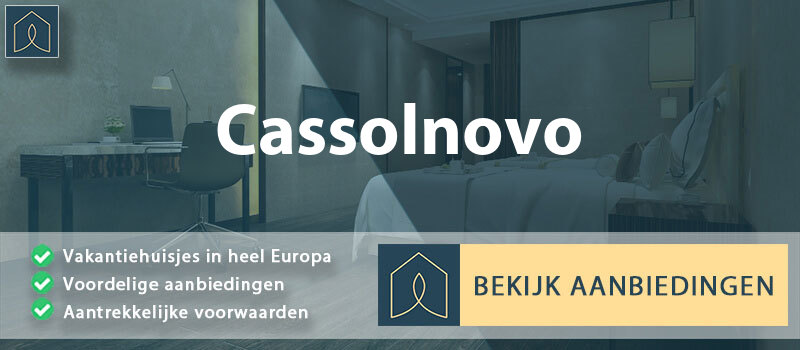vakantiehuisjes-cassolnovo-lombardije-vergelijken