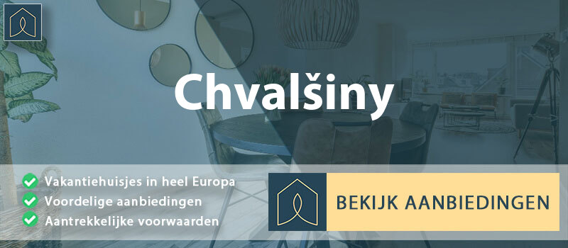 vakantiehuisjes-chvalsiny-zuid-bohemen-vergelijken