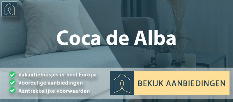 vakantiehuisjes-coca-de-alba-leon-vergelijken