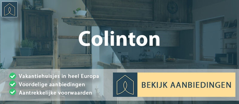 vakantiehuisjes-colinton-schotland-vergelijken