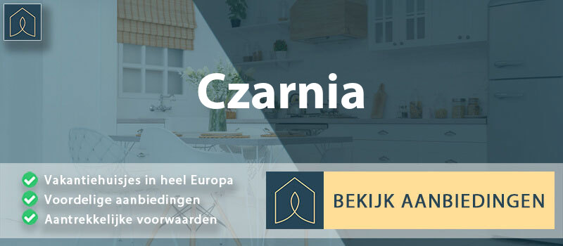 vakantiehuisjes-czarnia-mazovie-vergelijken