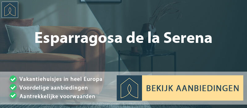 vakantiehuisjes-esparragosa-de-la-serena-extremadura-vergelijken
