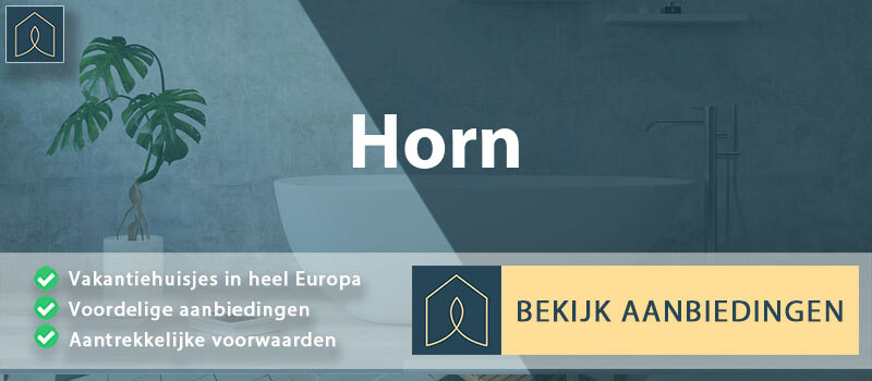 vakantiehuisjes-horn-noordrijn-westfalen-vergelijken