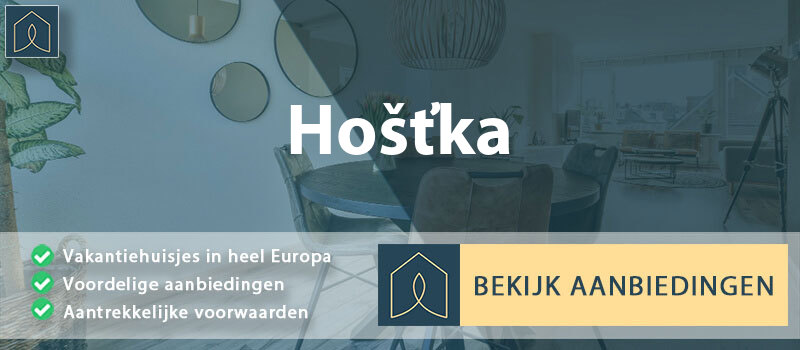vakantiehuisjes-hostka-usti-nad-labem-vergelijken