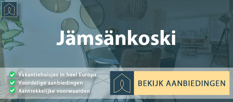 vakantiehuisjes-jamsankoski-centraal-finland-vergelijken