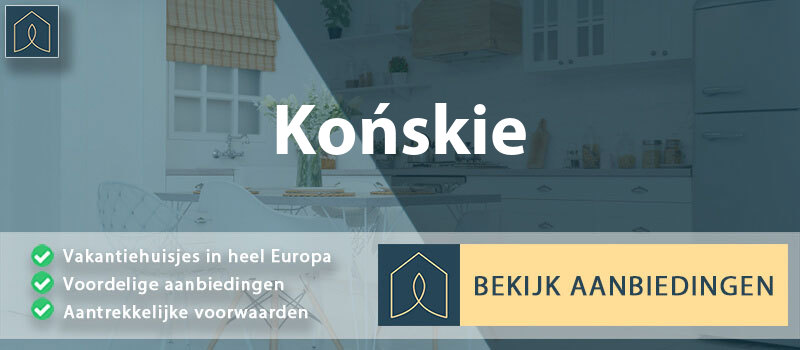 vakantiehuisjes-konskie-swiety-krzyz-vergelijken