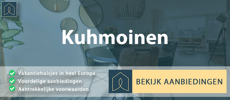 vakantiehuisjes-kuhmoinen-centraal-finland-vergelijken