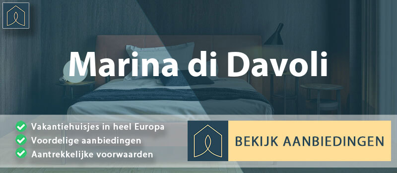 vakantiehuisjes-marina-di-davoli-calabrie-vergelijken