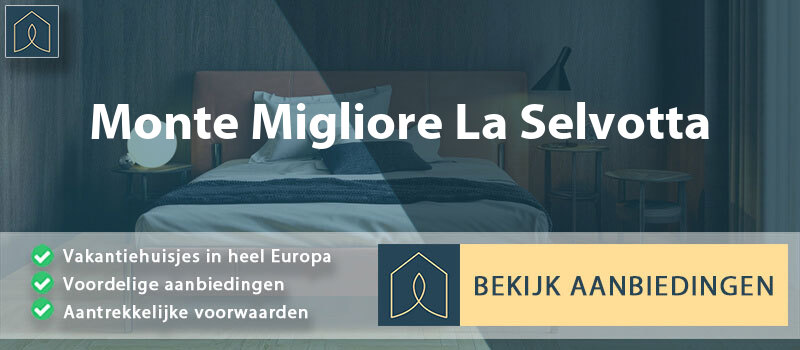 vakantiehuisjes-monte-migliore-la-selvotta-lazio-vergelijken