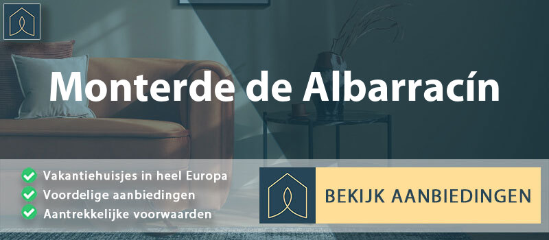 vakantiehuisjes-monterde-de-albarracin-aragon-vergelijken