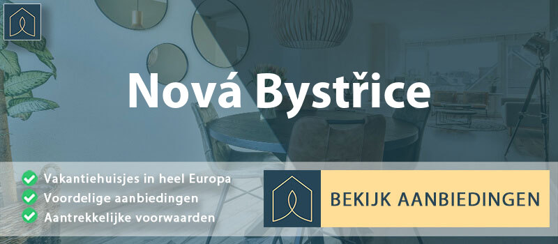 vakantiehuisjes-nova-bystrice-zuid-bohemen-vergelijken