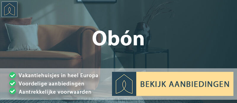 vakantiehuisjes-obon-aragon-vergelijken