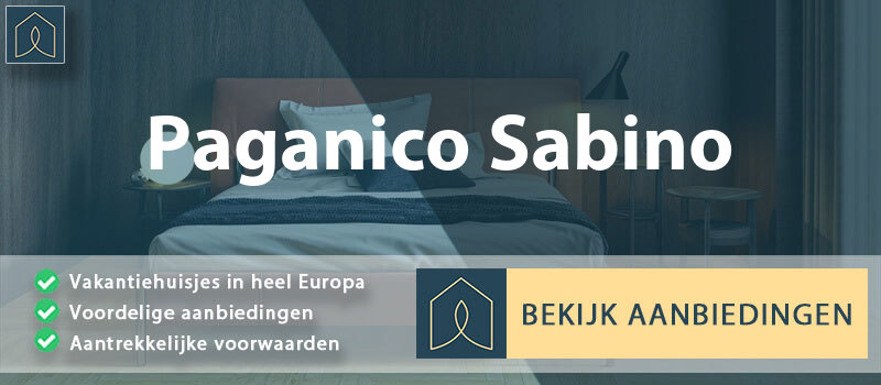 vakantiehuisjes-paganico-sabino-lazio-vergelijken