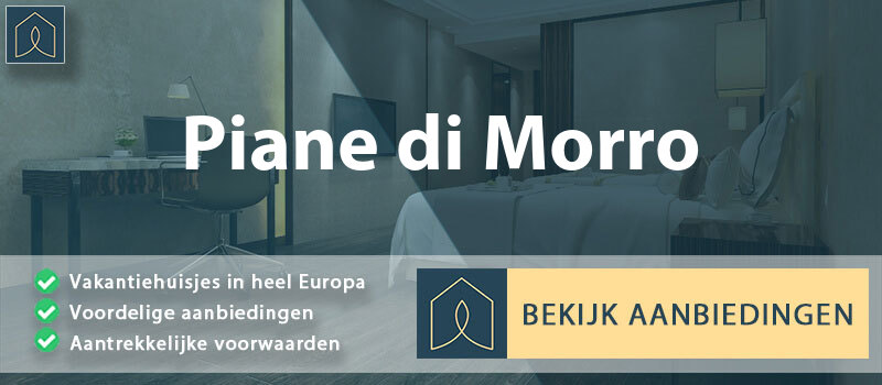 vakantiehuisjes-piane-di-morro-marche-vergelijken