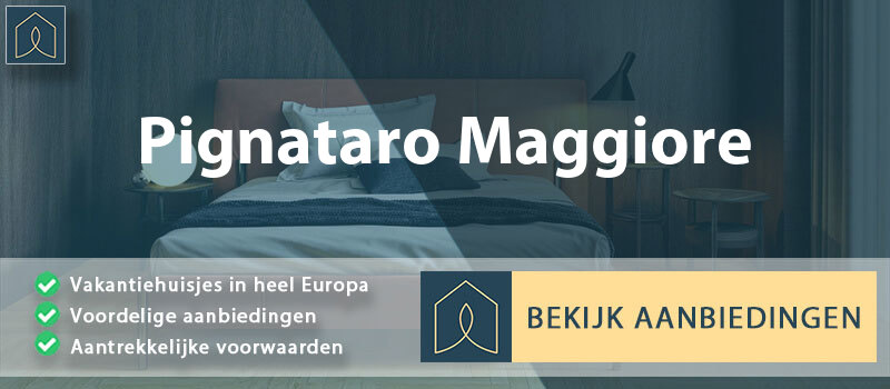 vakantiehuisjes-pignataro-maggiore-campanie-vergelijken