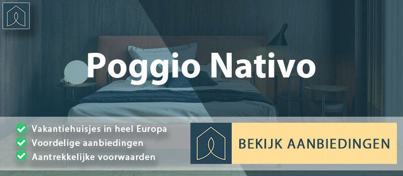 vakantiehuisjes-poggio-nativo-lazio-vergelijken
