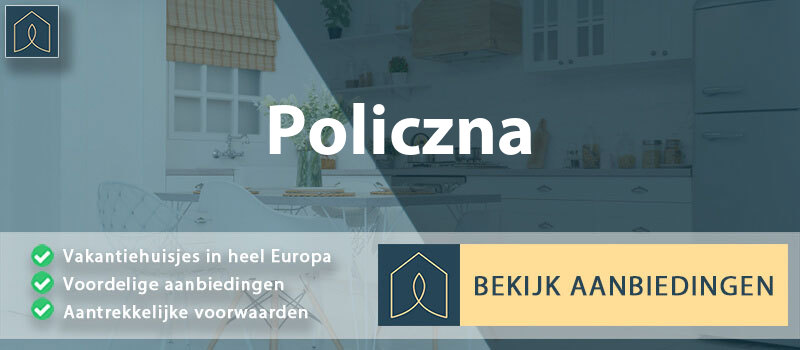 vakantiehuisjes-policzna-mazovie-vergelijken