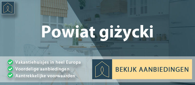 vakantiehuisjes-powiat-gizycki-ermland-mazurie-vergelijken
