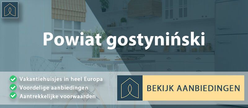 vakantiehuisjes-powiat-gostyninski-mazovie-vergelijken