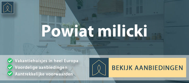 vakantiehuisjes-powiat-milicki-neder-silezie-vergelijken