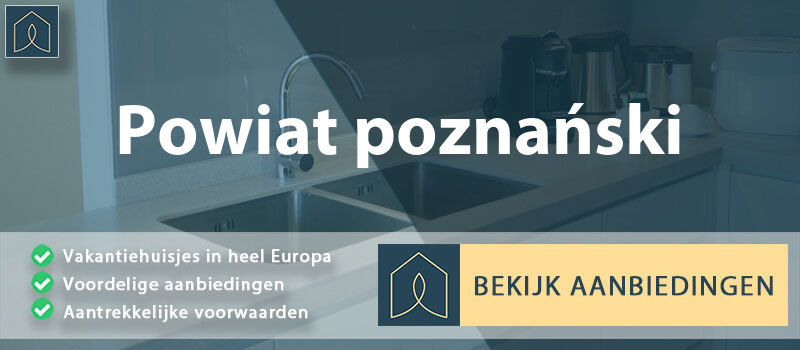 vakantiehuisjes-powiat-poznanski-groot-polen-vergelijken