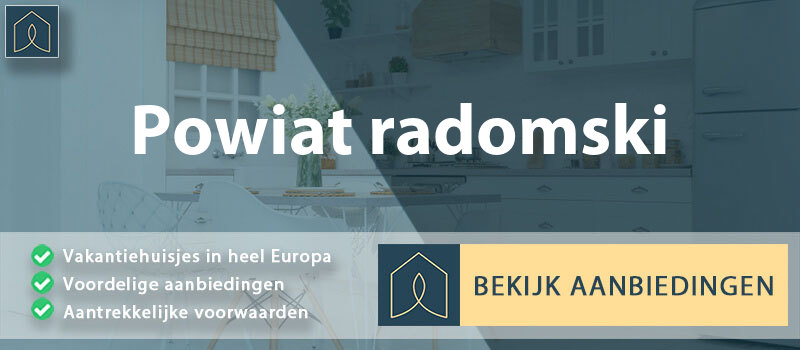 vakantiehuisjes-powiat-radomski-mazovie-vergelijken