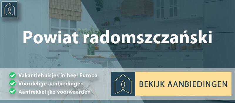 vakantiehuisjes-powiat-radomszczanski-lodz-vergelijken