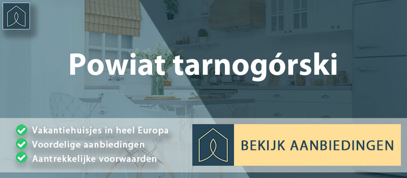 vakantiehuisjes-powiat-tarnogorski-silezie-vergelijken