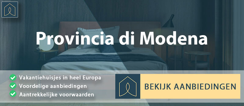 vakantiehuisjes-provincia-di-modena-emilia-romagna-vergelijken