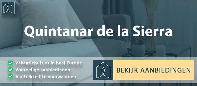 vakantiehuisjes-quintanar-de-la-sierra-leon-vergelijken