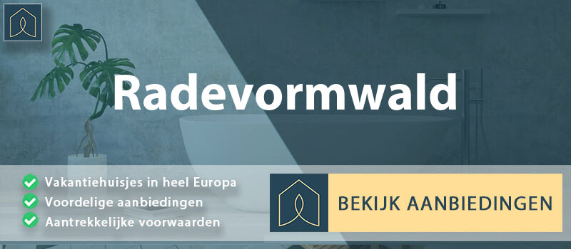 vakantiehuisjes-radevormwald-noordrijn-westfalen-vergelijken