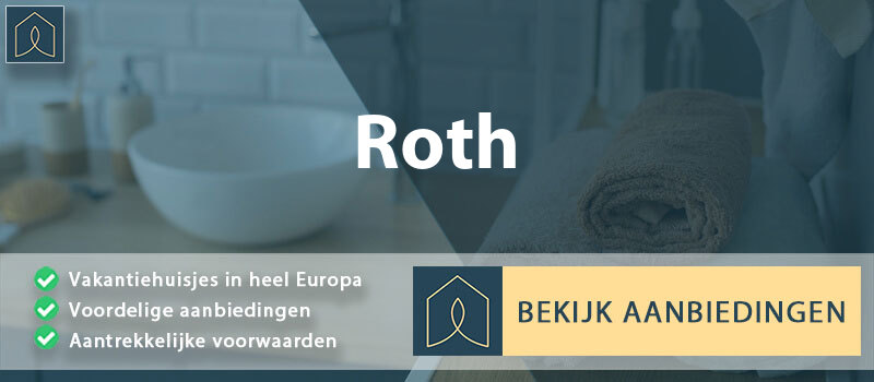 vakantiehuisjes-roth-beieren-vergelijken
